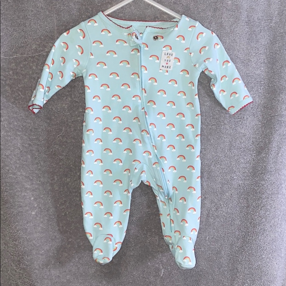 Baby Girl Footed Pajama
